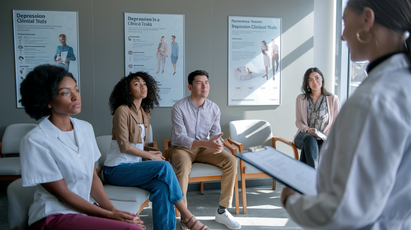 Explore clinical trials about depression