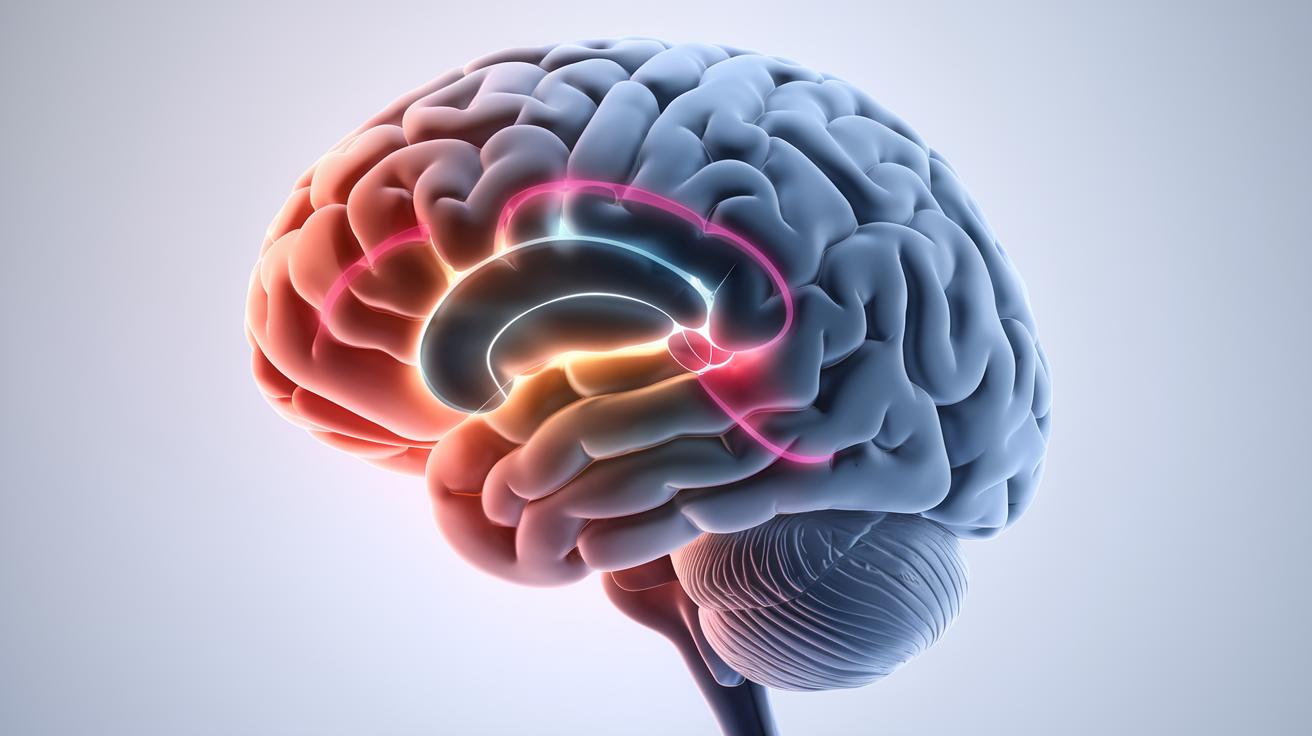 Brain structures involved in depression